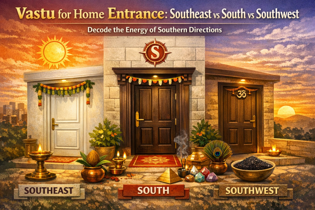 Vastu for Home Entrance Decode Energy of Southern Directions