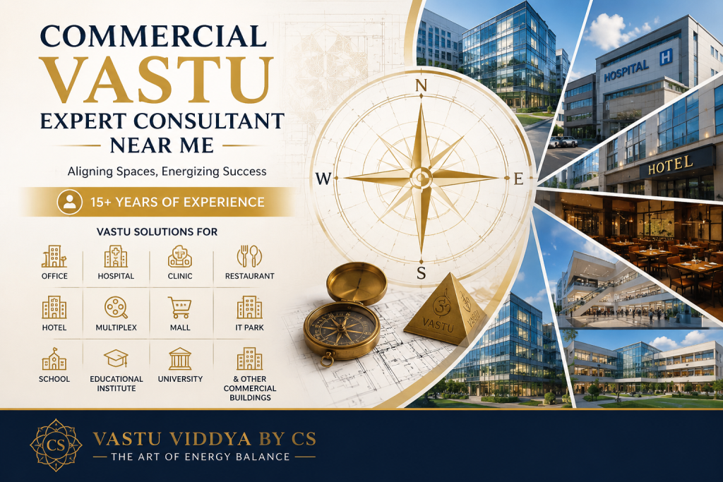 Commercial Vastu Consultant Near Me | Chandresh Sharmaa
