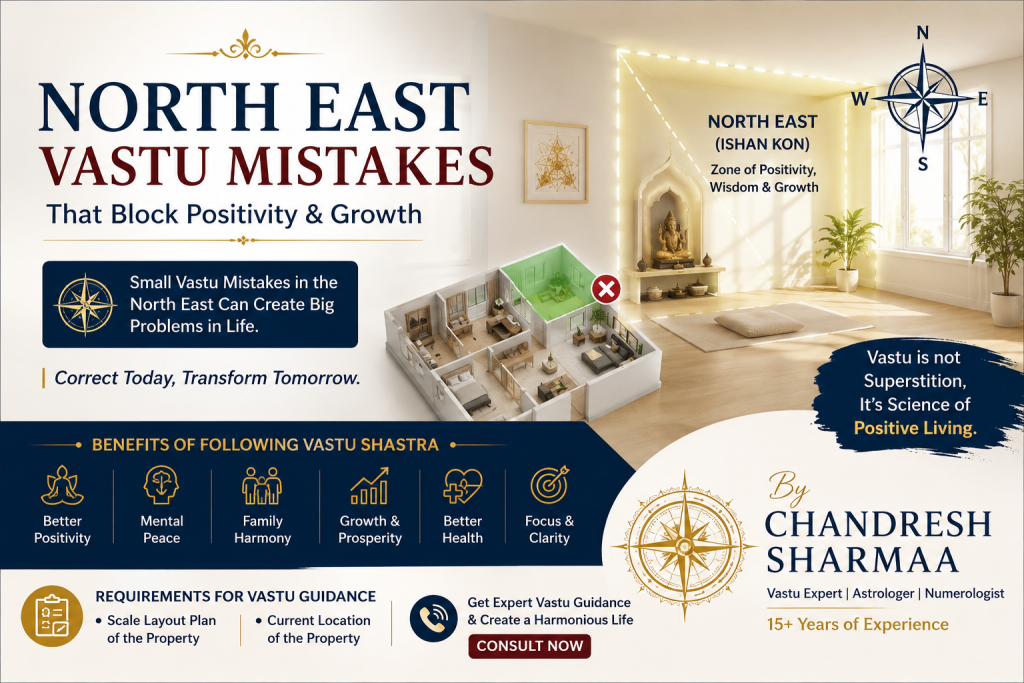 North East Vastu Mistakes That Block Positivity & Growth